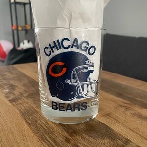 Chicago Bears Vintage Rocks Glass